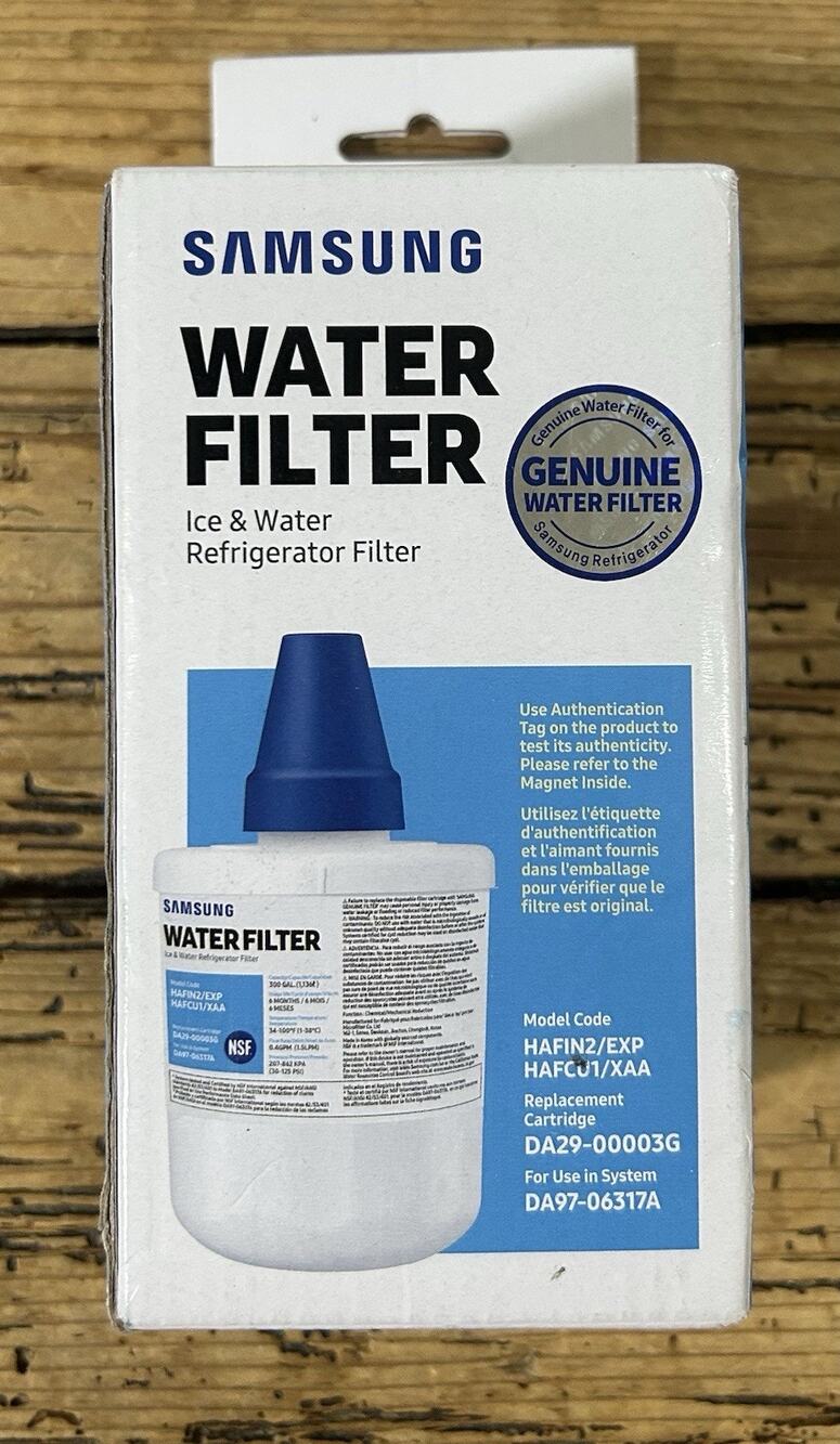 Samsung Ice/Water Fridge Water Filter Model HAFIN2/EXP HAFCU1/XAA